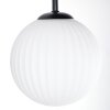Chehalis ceiling light, globe light 30 cm white, 3-light sources