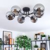 Gastor ceiling light, globe light Smoke-coloured, 6-light sources
