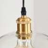 Ripoll hanging light, globe light, pendant light gold, 1-light source