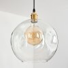Ripoll hanging light, globe light, pendant light gold, 1-light source