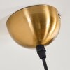 Ripoll hanging light, globe light, pendant light gold, 1-light source