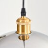 Ripoll hanging light, globe light, pendant light gold, 1-light source