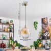 Ripoll hanging light, globe light, pendant light gold, 1-light source