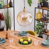 Ripoll hanging light, globe light, pendant light gold, 1-light source