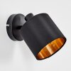 Alsen wall light, wall spotlight black, 1-light source