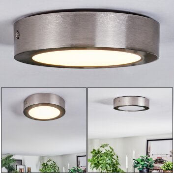 Tavin ceiling light LED matt nickel, 1-light source