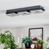 Walon ceiling light LED black, 1-light source