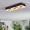 Walon ceiling light LED black, 1-light source
