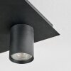 Udena ceiling light LED black, 4-light sources