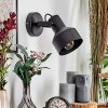 Tylar wall light, wall spotlight black, 1-light source