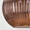 Koyoto hanging light, globe light, pendant light gold, 1-light source