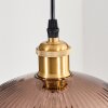 Koyoto hanging light, globe light, pendant light gold, 1-light source