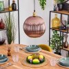Koyoto hanging light, globe light, pendant light gold, 1-light source