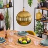 Koyoto hanging light, globe light, pendant light gold, 1-light source