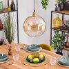 Koyoto hanging light, globe light, pendant light gold, 1-light source