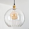 Koyoto hanging light, globe light, pendant light gold, 1-light source
