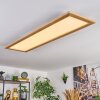 Belan ceiling light, Panel LED Ecru, white, 1-light source