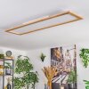 Belan ceiling light, Panel LED Ecru, white, 1-light source, Remote control