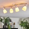Starkeryd ceiling light, ceiling spotlight chrome, white, 4-light sources