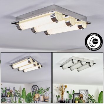 Zamar ceiling light LED chrome, 3-light sources