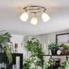 Starkeryd ceiling light, ceiling spotlight chrome, white, 3-light sources