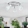 Starkeryd ceiling light, ceiling spotlight chrome, white, 3-light sources