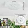 Gravli ceiling light LED white, 1-light source