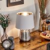 Corcovada table lamp silver, 1-light source