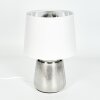 Corcovada table lamp silver, 1-light source