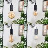 Soungou hanging light, pendant light Ecru, black, 4-light sources