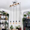 Soungou hanging light, pendant light Ecru, black, 4-light sources
