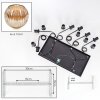 Ripoll hanging light, globe light, pendant light Amber, 6-light sources