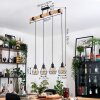 Yaak hanging light, pendant light Ecru, black, 4-light sources
