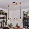 Soungou hanging light, pendant light Ecru, black, 5-light sources