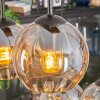 Koyoto hanging light, globe light, pendant light Amber, 6-light sources