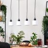 Bassagoda hanging light, pendant light Ecru, black, 4-light sources