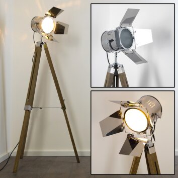 EGMONT Floor Light chrome, 1-light source