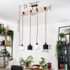 Bassagoda hanging light, pendant light Ecru, black, 4-light sources