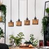 Cando hanging light, pendant light Ecru, black, 4-light sources