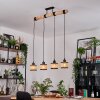 Ramila hanging light, pendant light Ecru, black, 4-light sources