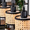 Ramila hanging light, pendant light Ecru, black, 4-light sources