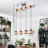 Ramila hanging light, pendant light Ecru, black, 4-light sources