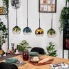 Koyoto hanging light, globe light, pendant light Ecru, black, 4-light sources