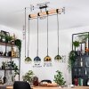 Koyoto hanging light, globe light, pendant light Ecru, black, 4-light sources