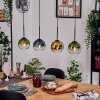 Koyoto hanging light, globe light, pendant light Ecru, black, 4-light sources