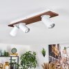 Dalan ceiling light, ceiling spotlight LED Ecru, white, 3-light sources