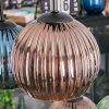 Koyoto hanging light, globe light, pendant light Smoke-coloured, 6-light sources