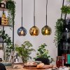 Koyoto hanging light, globe light, pendant light Ecru, black, 3-light sources