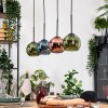 Koyoto hanging light, globe light, pendant light Ecru, black, 4-light sources