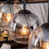 Koyoto hanging light, globe light, pendant light Ecru, black, 4-light sources
